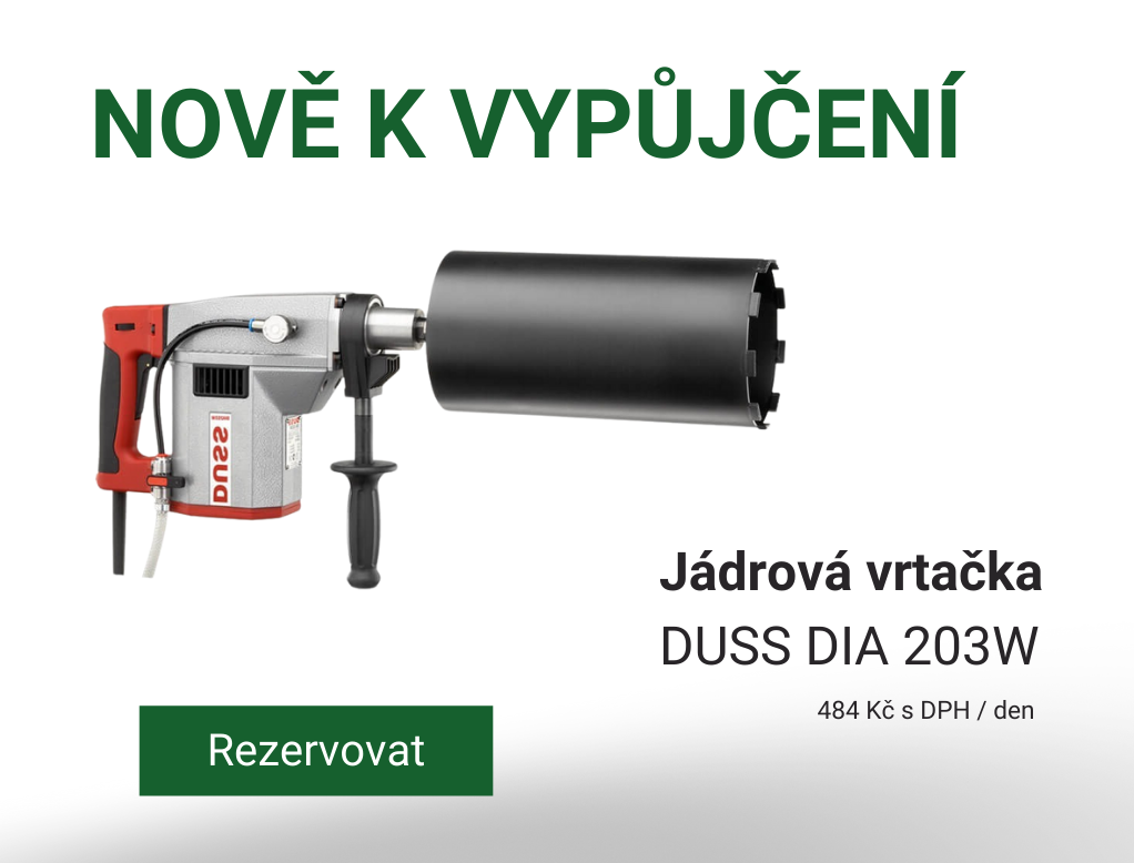 Nová jádrová vrtačka